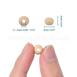 Natural Wood Beads&nbsp;YTB022-6