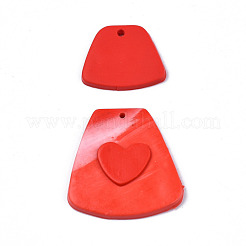 Handmade Polymer Clay Pendants&nbsp;CLAY-N010-062B