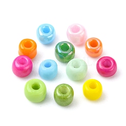 180g 15色ベーキングペイントk9ガラスシードビーズ  ラウンド  ミックスカラー  3~3.5mm  穴：1~1.2mm  12 G /カラー&nbsp;SEED-FS0001-09
