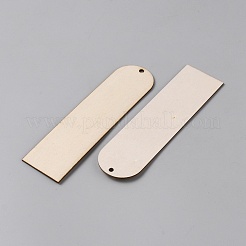 木製のブックマーカー  アーチ  アンティークホワイト  120x31x1.5mm  穴：3mm&nbsp;AJEW-WH20009-49