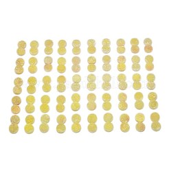 Electroplate Natural Druzy Crystal Cabochons&nbsp;G-L047-10mm-16
