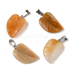 Natural Topaz Jade Pendants&nbsp;G-B127-01P-06