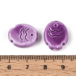 Handmade Porcelain Ceramic Beads&nbsp;PORC-T133-24F