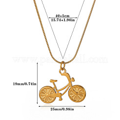 304 Stainless Steel Pendant Necklaces&nbsp;WGF4E05-01