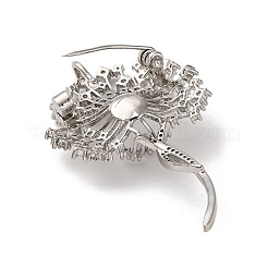 Brass Micro Pave Cubic Zirconia Findings&nbsp;KK-D378-31P