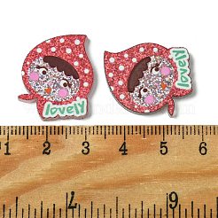 Resin Decoden Cabochons&nbsp;RESI-C045-08F