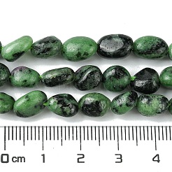 Natural Ruby in Zoisite Beads Strands&nbsp;G-G117-A02-03