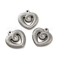 Non-Tarnish 304 Stainless Steel Pendants&nbsp;STAS-Q001-16P