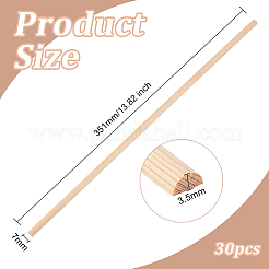 Wood Craft Sticks&nbsp;DIY-WH0430-360D