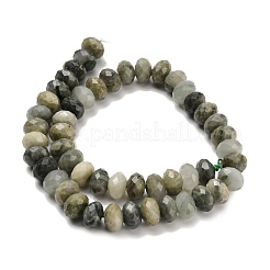 Natural Green Rutilated Quartz Beads&nbsp;G-C259-A08-8x12mm