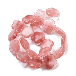 Cherry Quartz Glass Beads Strands&nbsp;G-F769-B01-02