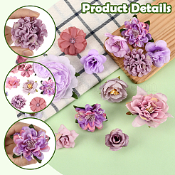 3 Bags 3 Styles Cloth Flower&nbsp;DIY-SP0005-72E