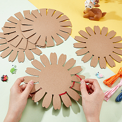 紙織りバスケット  子供のためのDIY工芸品  ペルー  191x1.5mm&nbsp;DIY-WH0302-19