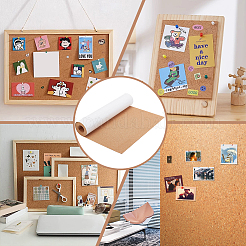 Self Adhesive Cork Sheets&nbsp;DIY-WH0430-454A