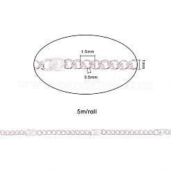 Soldered Brass Coated Iron Curb Chains&nbsp;CH-CJ0001-01A-S