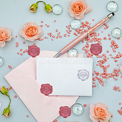50Pcs 2 Styles Adhesive Wax Seal Stickers&nbsp;DIY-CP0009-10A