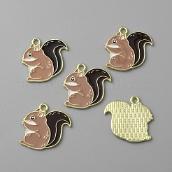 Alloy Enamel Pendants&nbsp;ENAM-WH0057-30B