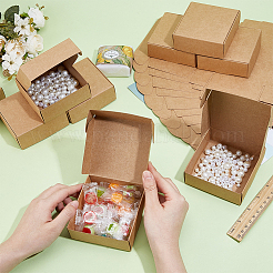 Foldable Square Paper Storage Gift Boxes&nbsp;CON-WH0110-035E-01