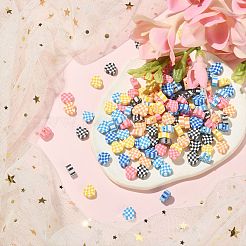 180Pcs 6 Colors Handmade Polymer Clay Beads&nbsp;CLAY-CJ0001-60