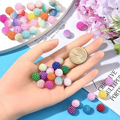 100Pcs 2 Styles Imitation Pearl Acrylic Beads&nbsp;OACR-YW0002-59