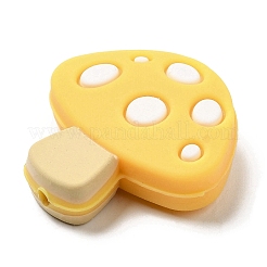 Mushroom Food Grade Eco-Friendly Silicone Focal Beads&nbsp;LS-SIL-Z005-01D