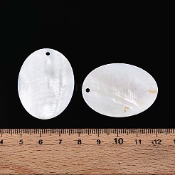Natural Freshwater Shell Pendants&nbsp;SHEL-T020-48
