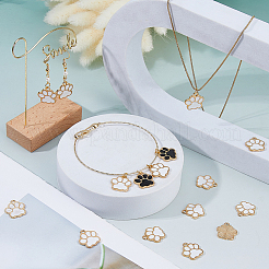 120Pcs Alloy Enamel Pendants&nbsp;ENAM-FH0001-95B