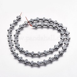 Non-magnetic Synthetic Hematite Beads Strands&nbsp;X-G-P218-16-09