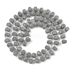 Opaque Glass Beads Strands&nbsp;GLAA-P076-01C-04