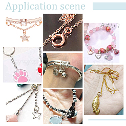 200Pcs 4 Styles Alloy Soldered Closed Jump Rings&nbsp;KK-PH0009-06