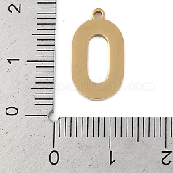 Ion Plating(IP) 304 Stainless Steel Rack Plating Pendant Cabochon Settings&nbsp;STAS-U019-44G
