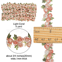 Flower Polyester Trim Ribbon&nbsp;OCOR-GF0001-17A