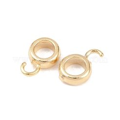 Brass Tube Bails&nbsp;KK-C163-10A-G