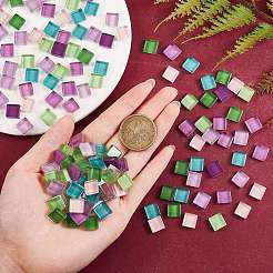 2 Bags 2 Colors Transparent Glass Cabochons&nbsp;GLAA-SZ0001-46C