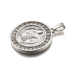 304 Stainless Steel Pendants&nbsp;STAS-B086-09B-P