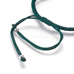 Nylon Cord Braided Bead Bracelets Making&nbsp;BJEW-F360-FP02