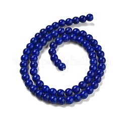 Synthetic Turquoise Beads Strands&nbsp;TURQ-G106-6mm-02L