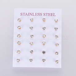 304 Stainless Steel Stud Earrings&nbsp;EJEW-I229-03G-B