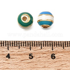 Brass Enamel Beads&nbsp;KK-CBA0E55-02A-G