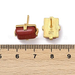 Brass Stud Earrings&nbsp;KK-F358-03G-01
