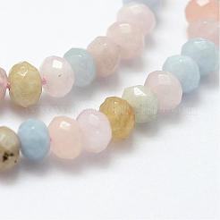 Natural Morganite Bead Strands&nbsp;G-G662-10-6mm