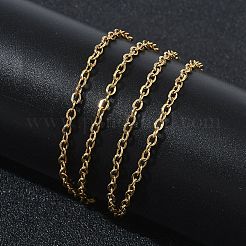 2.2MM 304 Stainless Steel Cable Chain Necklaces for Women&nbsp;SA-CBACA62-07G