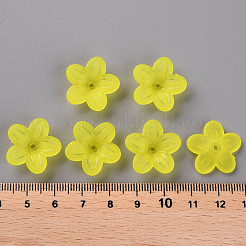 Frosted Acrylic Bead Caps&nbsp;MACR-S371-08A-717