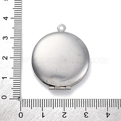 304 Stainless Steel Locket Pendants&nbsp;STAS-S171-11P