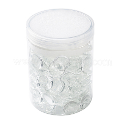 Transparent Glass Cabochons&nbsp;GGLA-CD0001-01