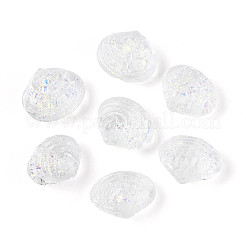 Handmade Foil Lampwork Beads Strands&nbsp;FOIL-T008-03D
