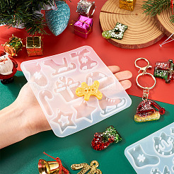 2Pcs 2 Styles DIY Food Grade Silicone Molds&nbsp;AJEW-TA0001-88A