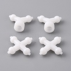 ポリオキシメチレン (pom) 9.5 mm おもちゃスケルトン ジョイント diy ぬいぐるみ  ホワイト  500x9.5mm&nbsp;DIY-WH0029-82