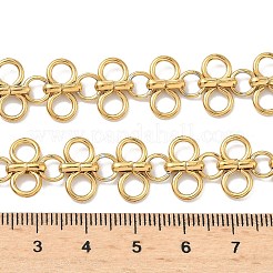 304 Stainless Steel Butterfly Link Chain Necklaces for Women&nbsp;NJEW-B152-02