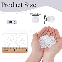 100G Glass Seed Beads&nbsp;SEED-SP0001-14A-01
